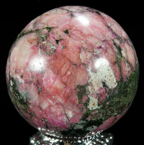 Polished Cobaltoan Calcite Sphere - Congo #63890